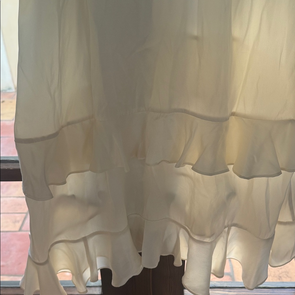 Zimmermann Cream Ruffled Blouse - Picture 8 of 8